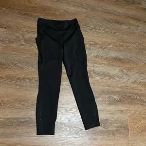 Lululemon athletica Black - Fleece Lined Leggings Size 8